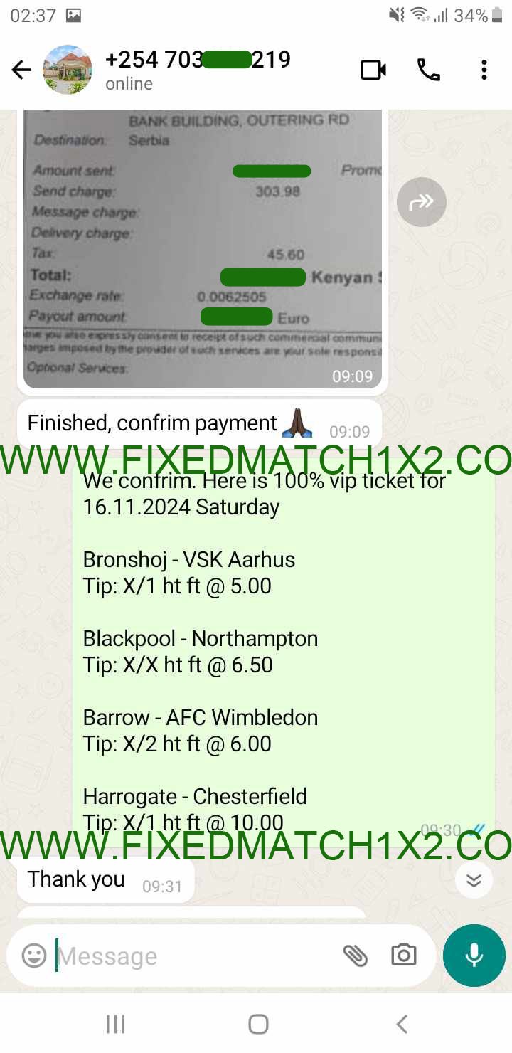 Fixed Matches