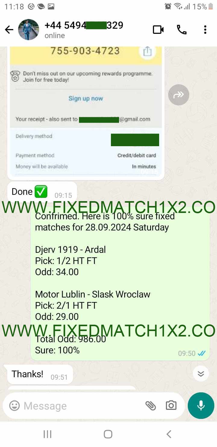 Fixed Matches